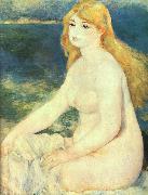 Blond Bather